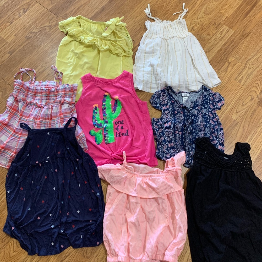 Girls tank top bundle size 7/8